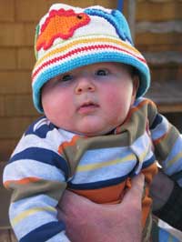 Image of Infant with hat