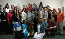 Image of Haitian Classroom and Students